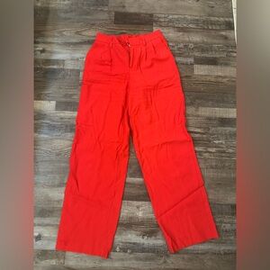 a new day Bold Red Pants